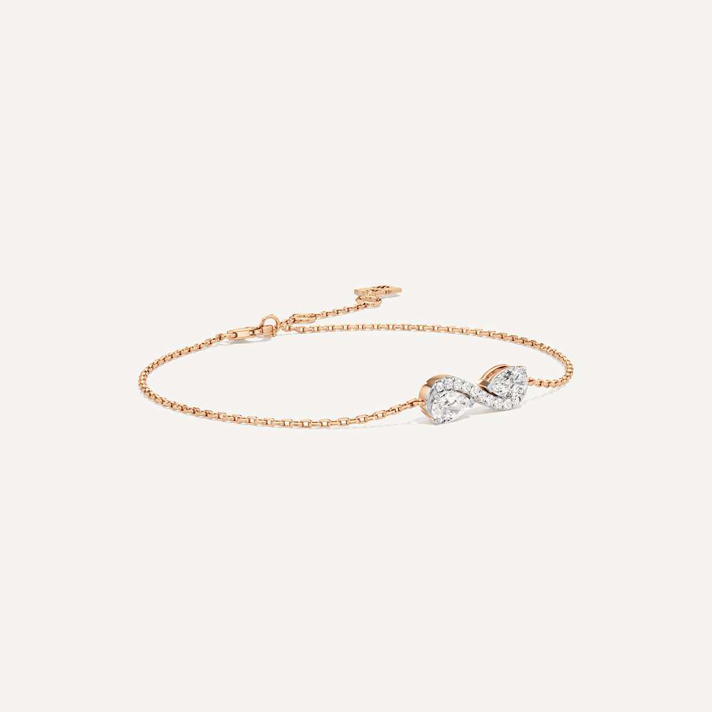 Carter Pear Duo Infinity Diamond