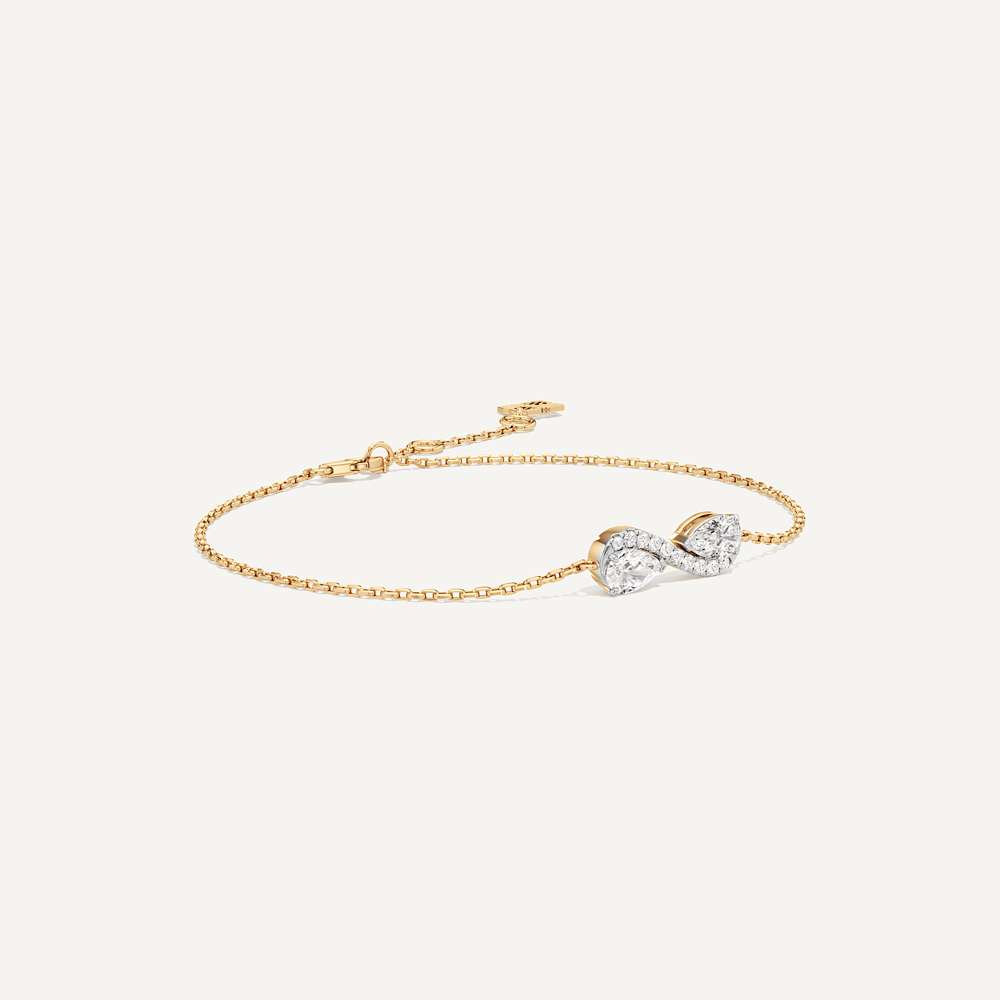 Carter Pear Duo Infinity Diamond