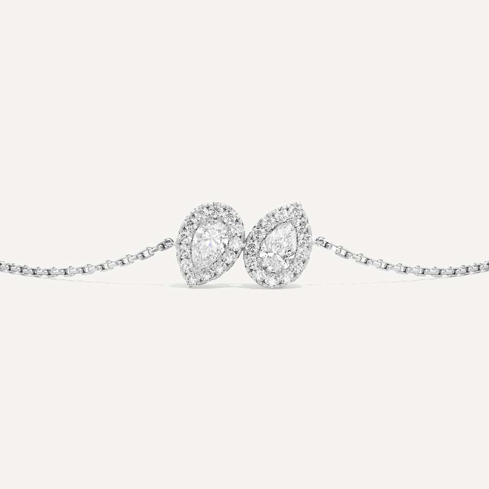 Rio Pear & Round Duo Diamond