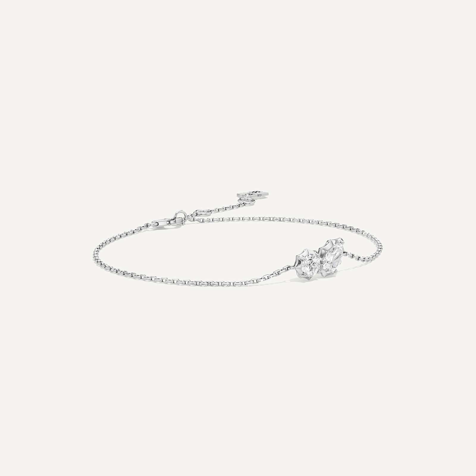 Carter Pear & Round Duo Diamond