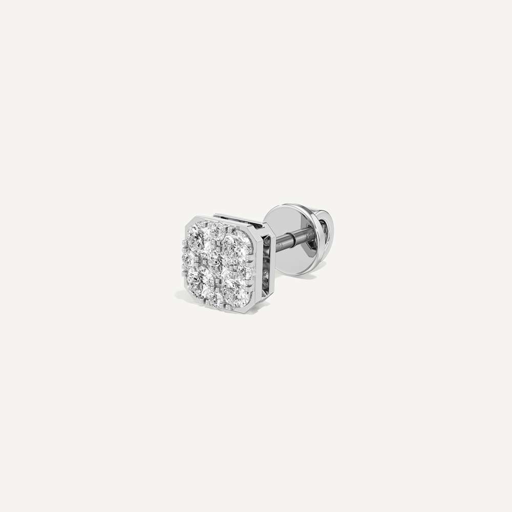 Timeless Cushion Diamond Earrings