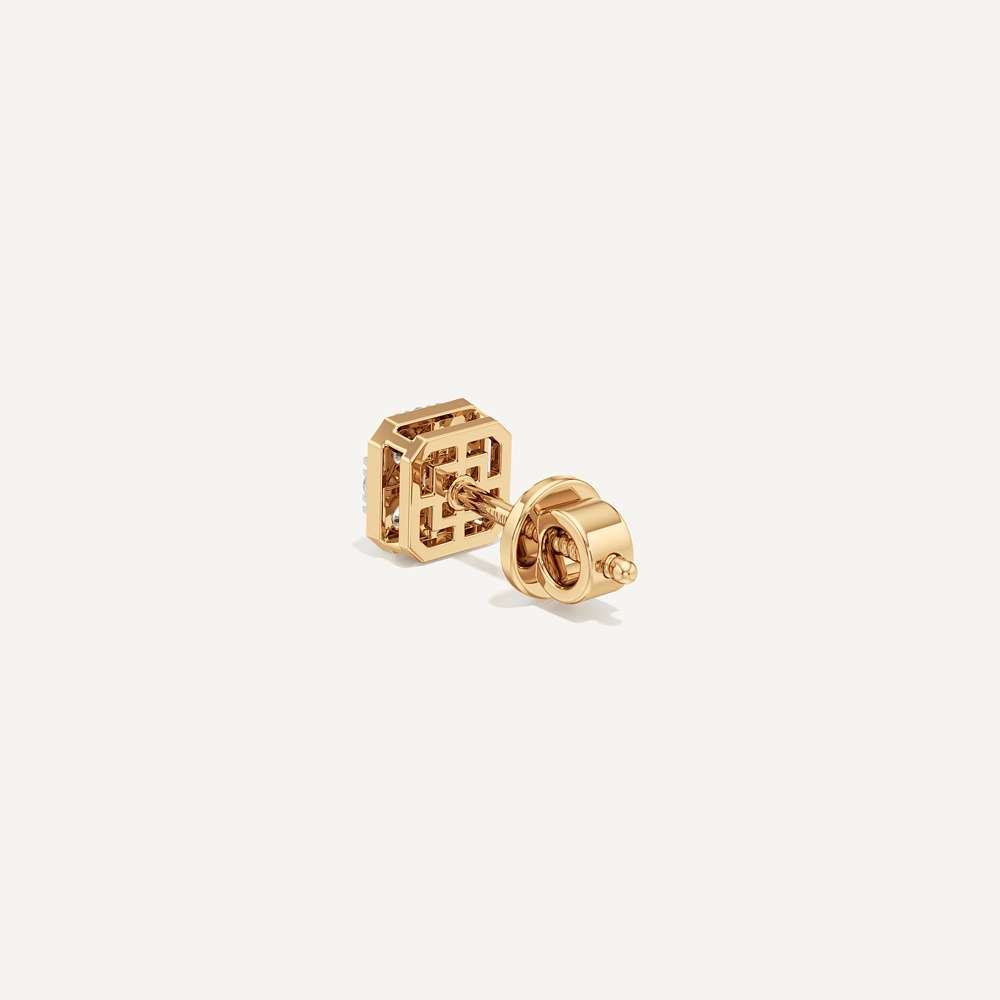 Eternal Asscher Diamond Earrings