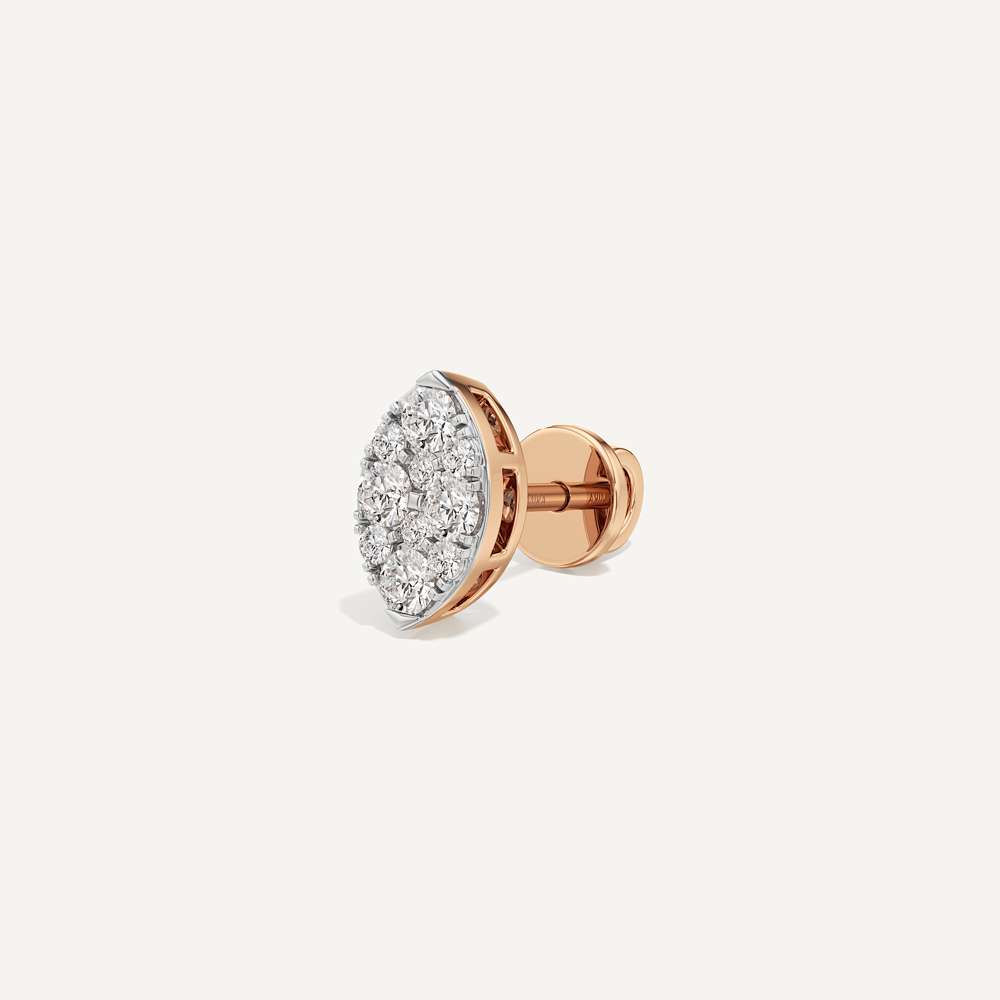 Watchful Eye Marquise Diamond Earrings