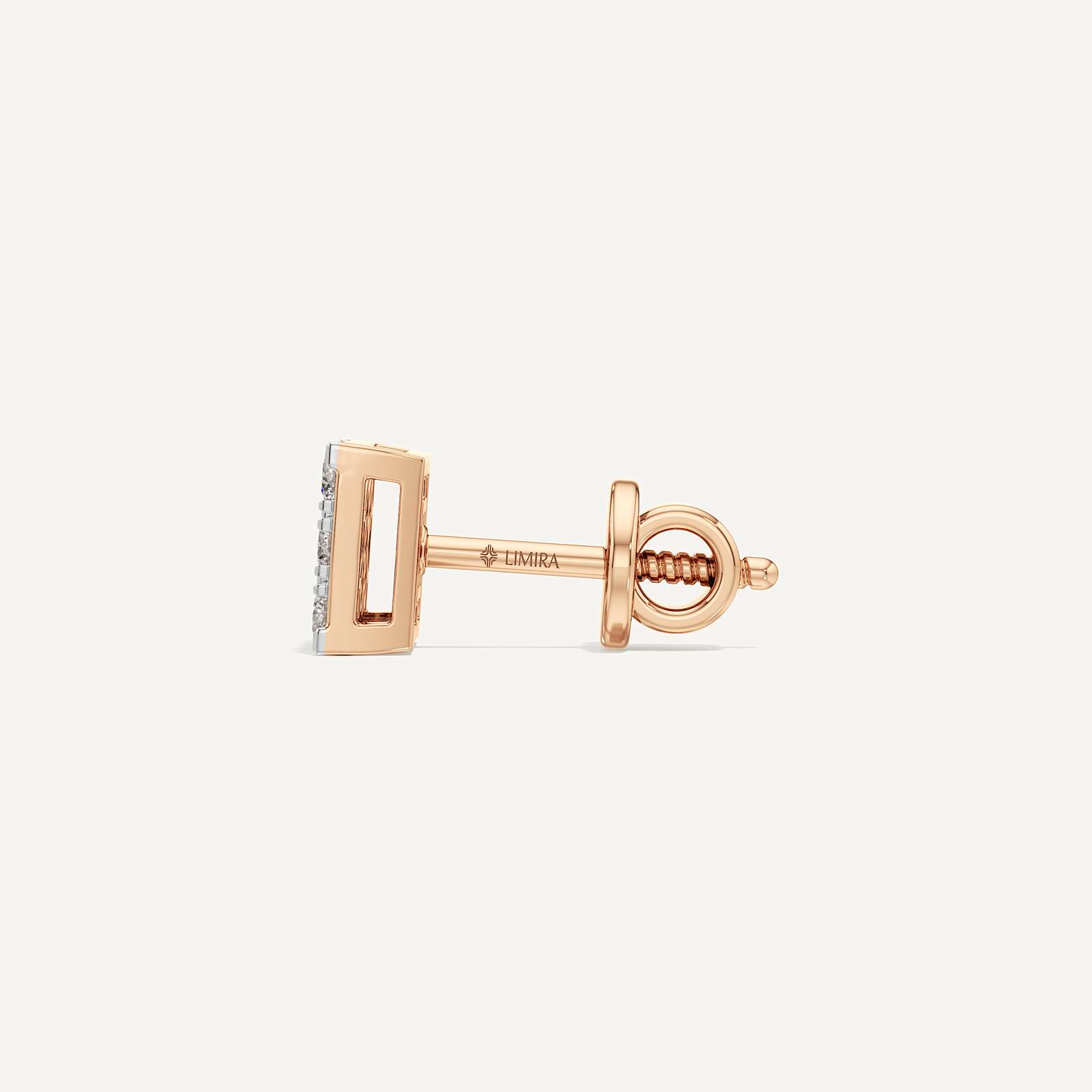 Tensor Princess Diamond Earring