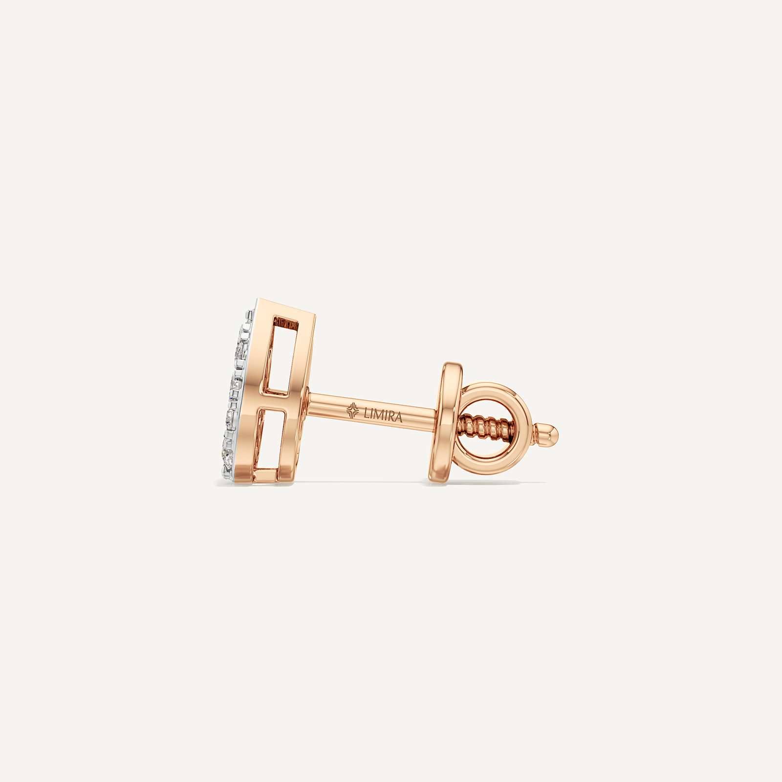 Aura Pear Diamond Earring