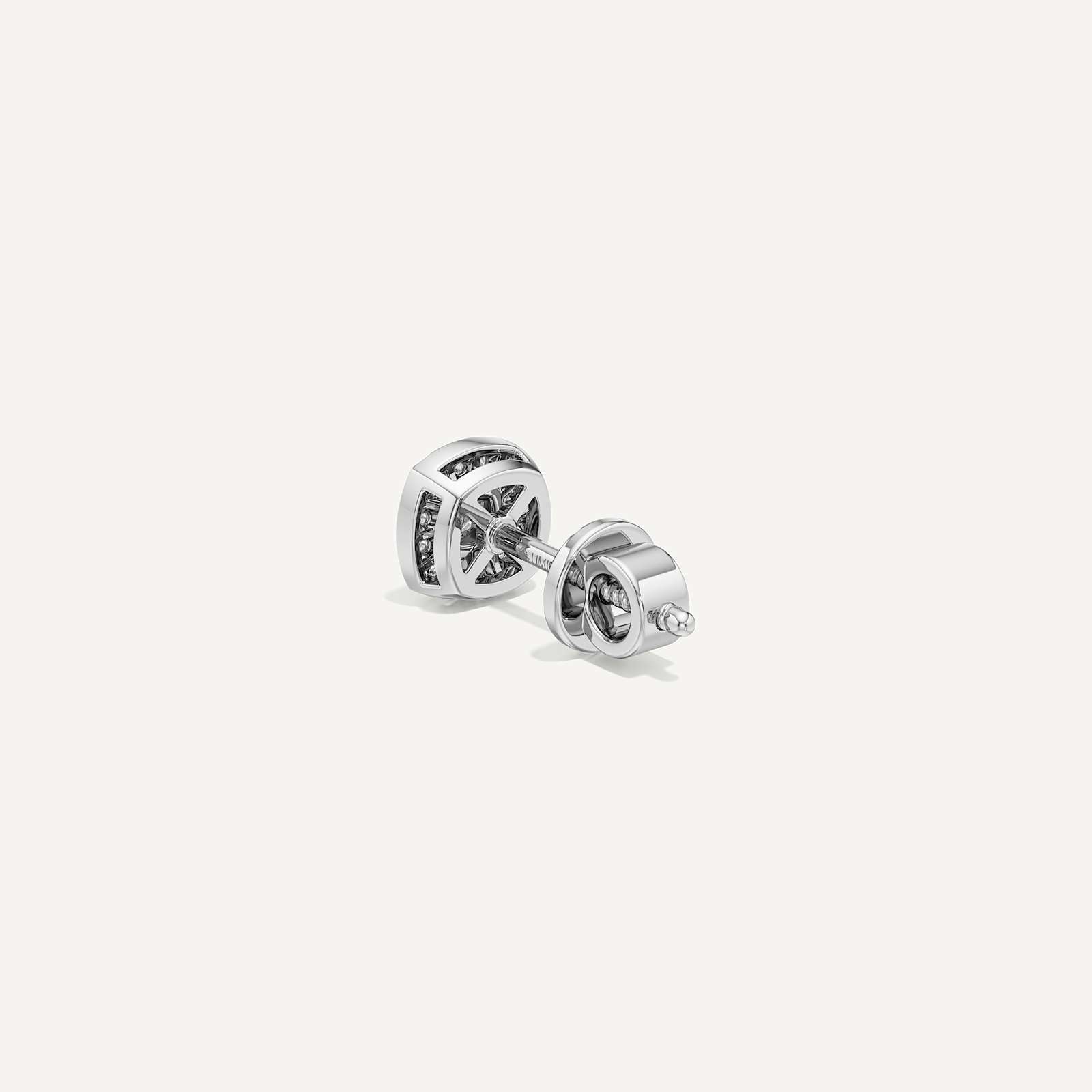 Cushion Soft Diamond Earrings
