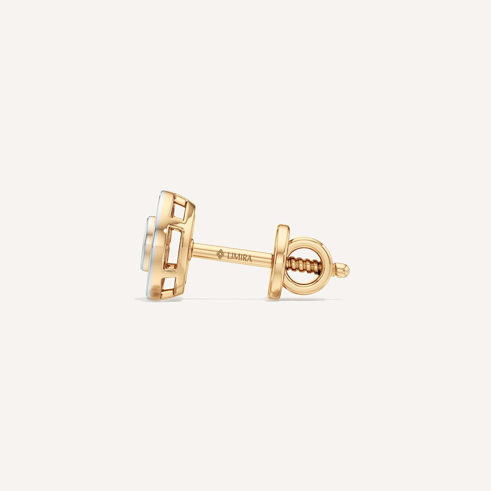 Trinity Oval Diamond Earring