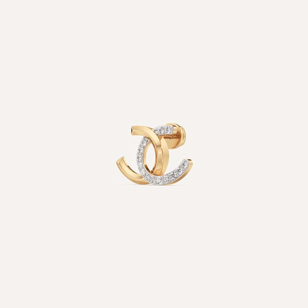 Duet Arc Horseshoe Earring