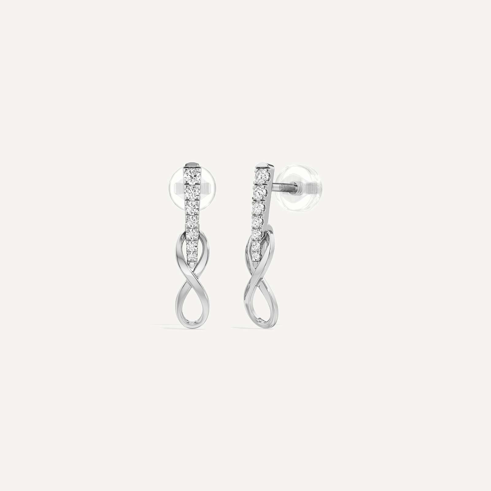 Infinity Link Round Diamond