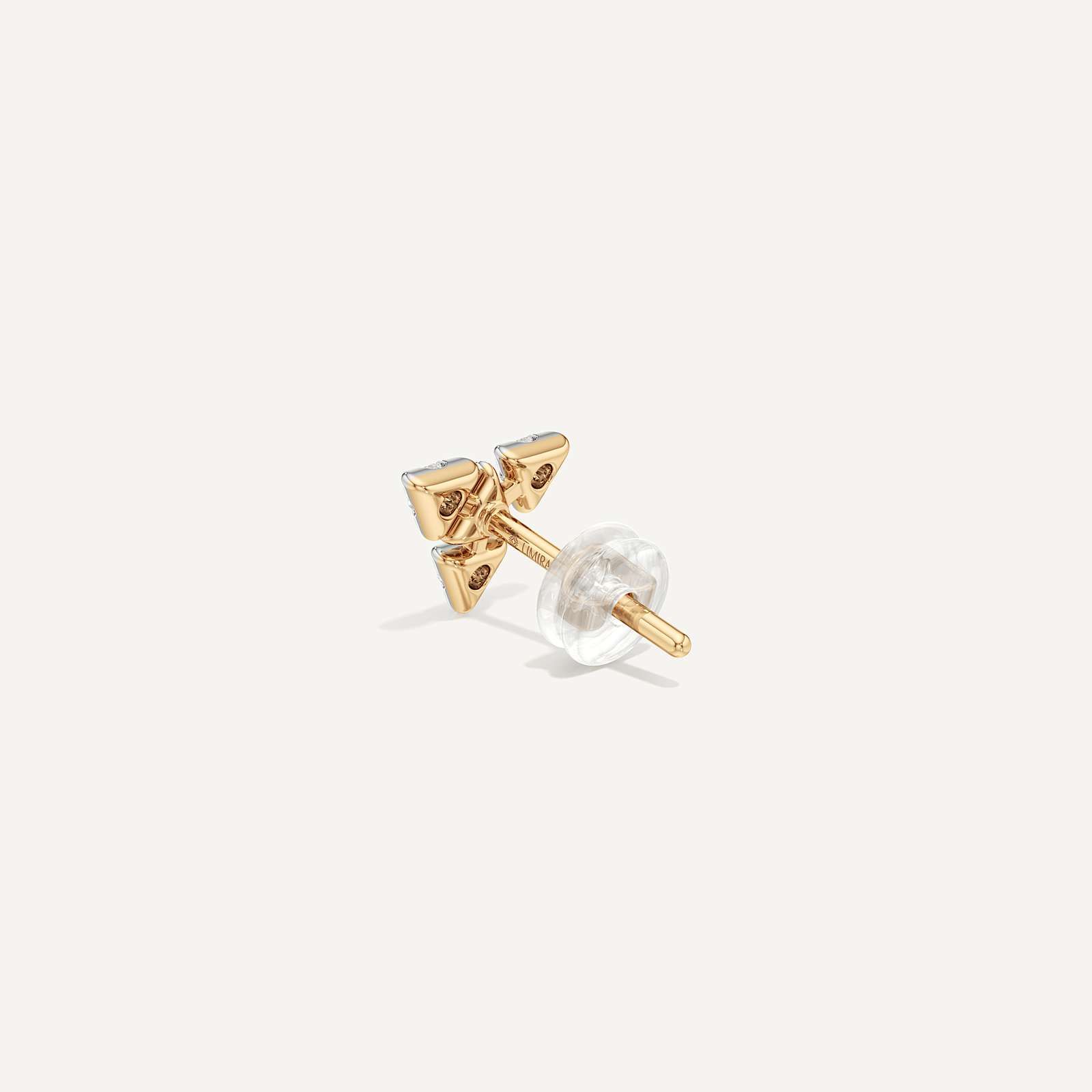 Pyramid Mosaic Diamond Stud