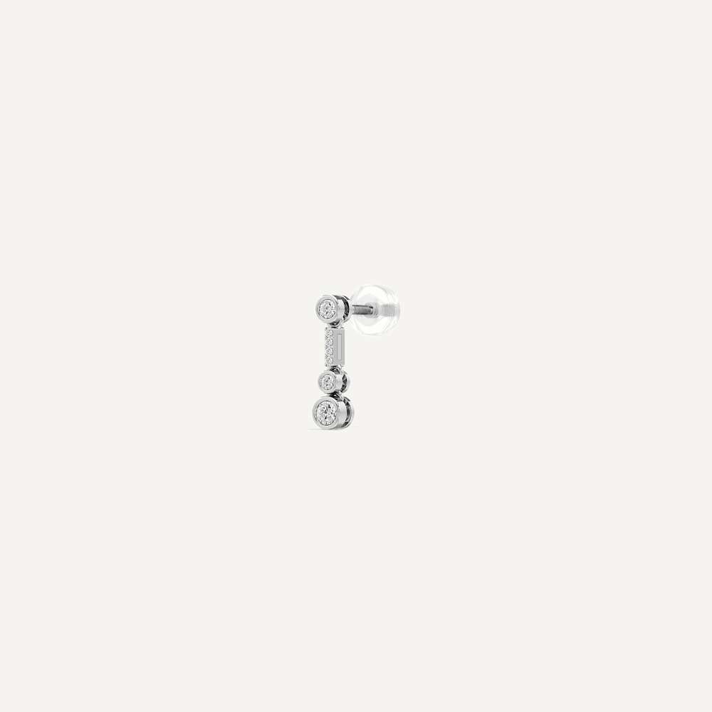 Ziora Round Trio Drop Diamond