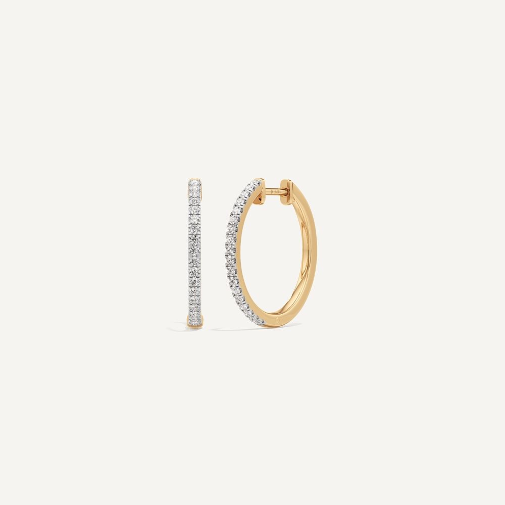 Aveline Diamond Hoop