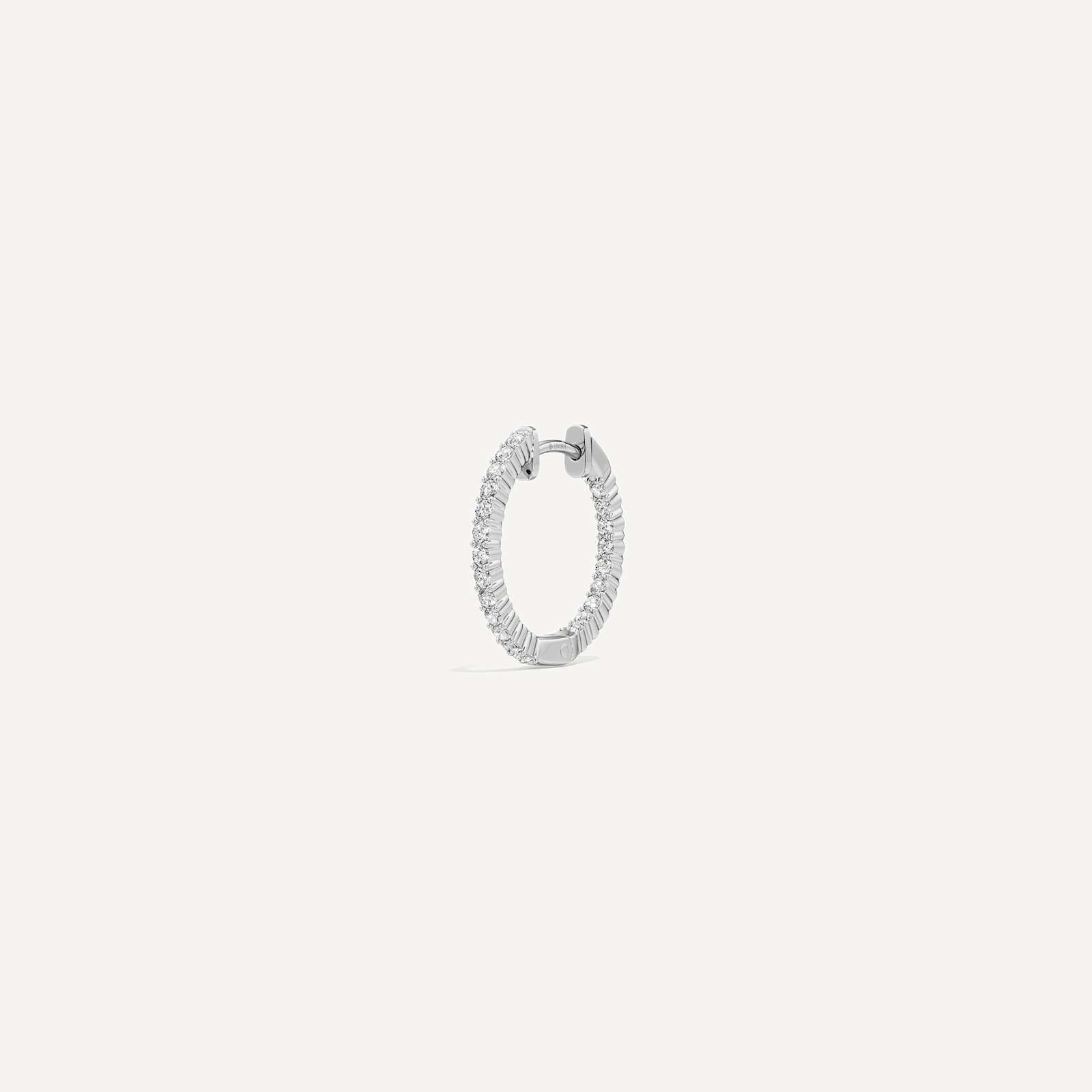 Amore Diamond Hoop