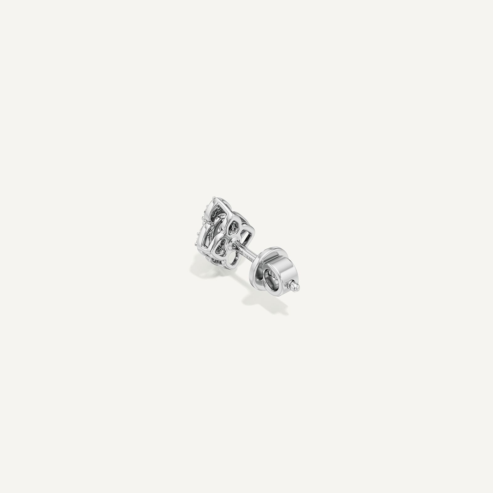 Emma Oval Diamond Stud