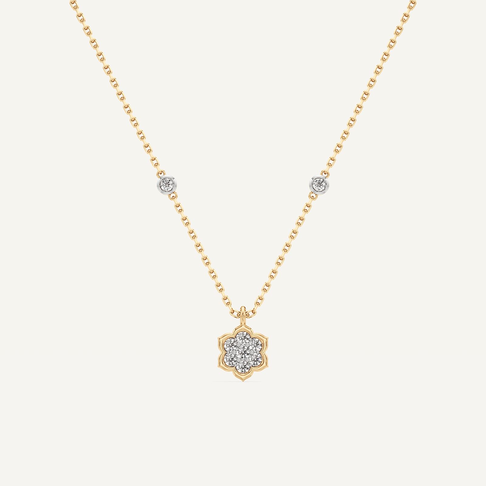 Daisy Cluster Round Diamond