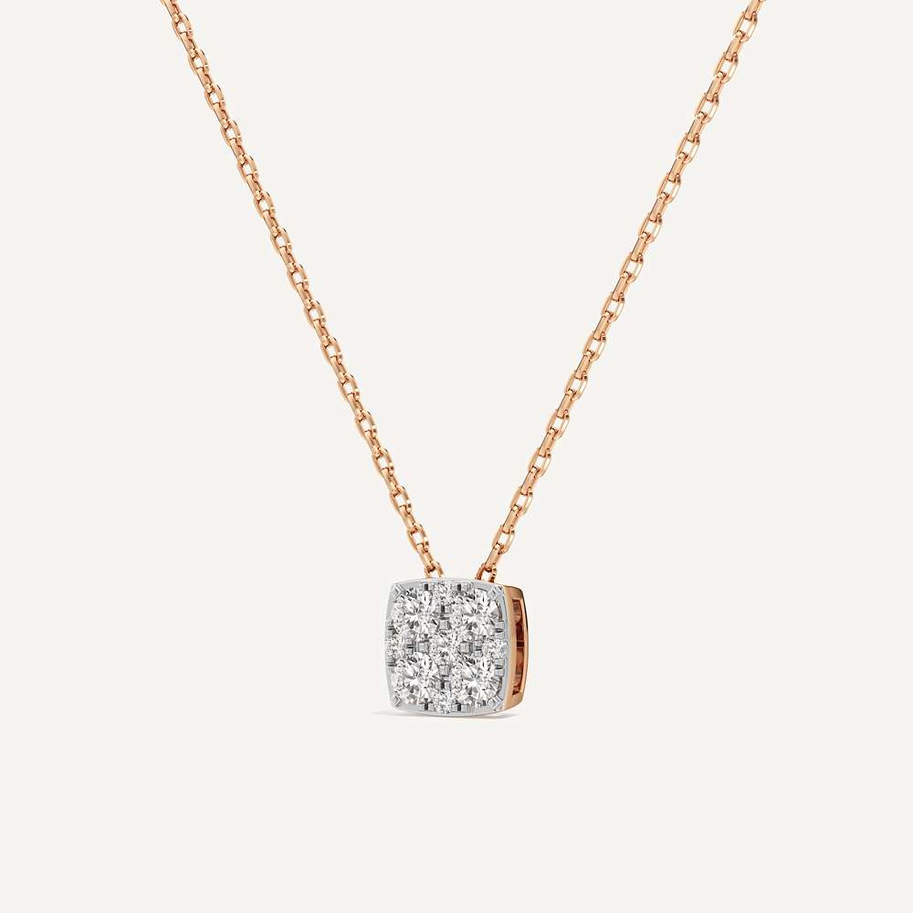 Whisper Cushion Diamond Pendant
