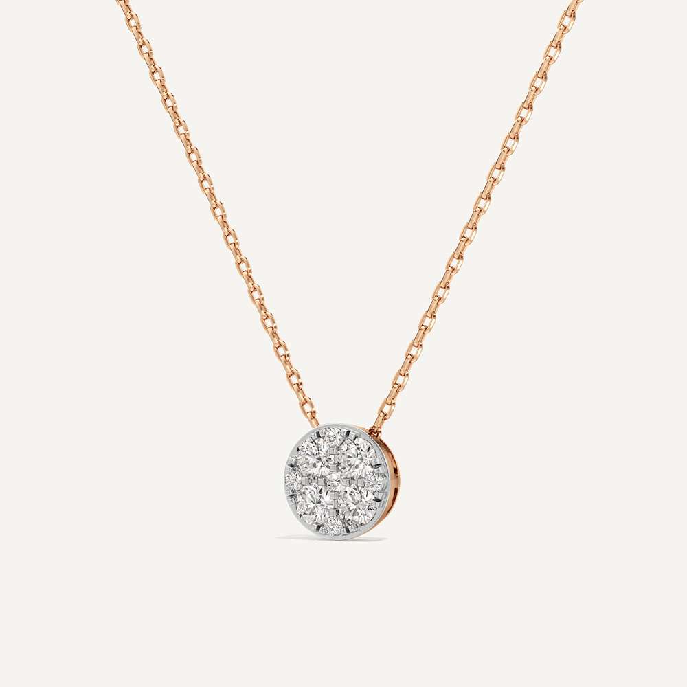 Whisper Round Diamond Pendant