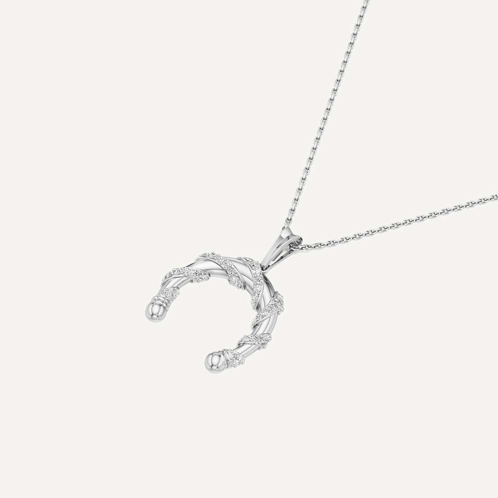 Signature Arch Horseshoe Pendant