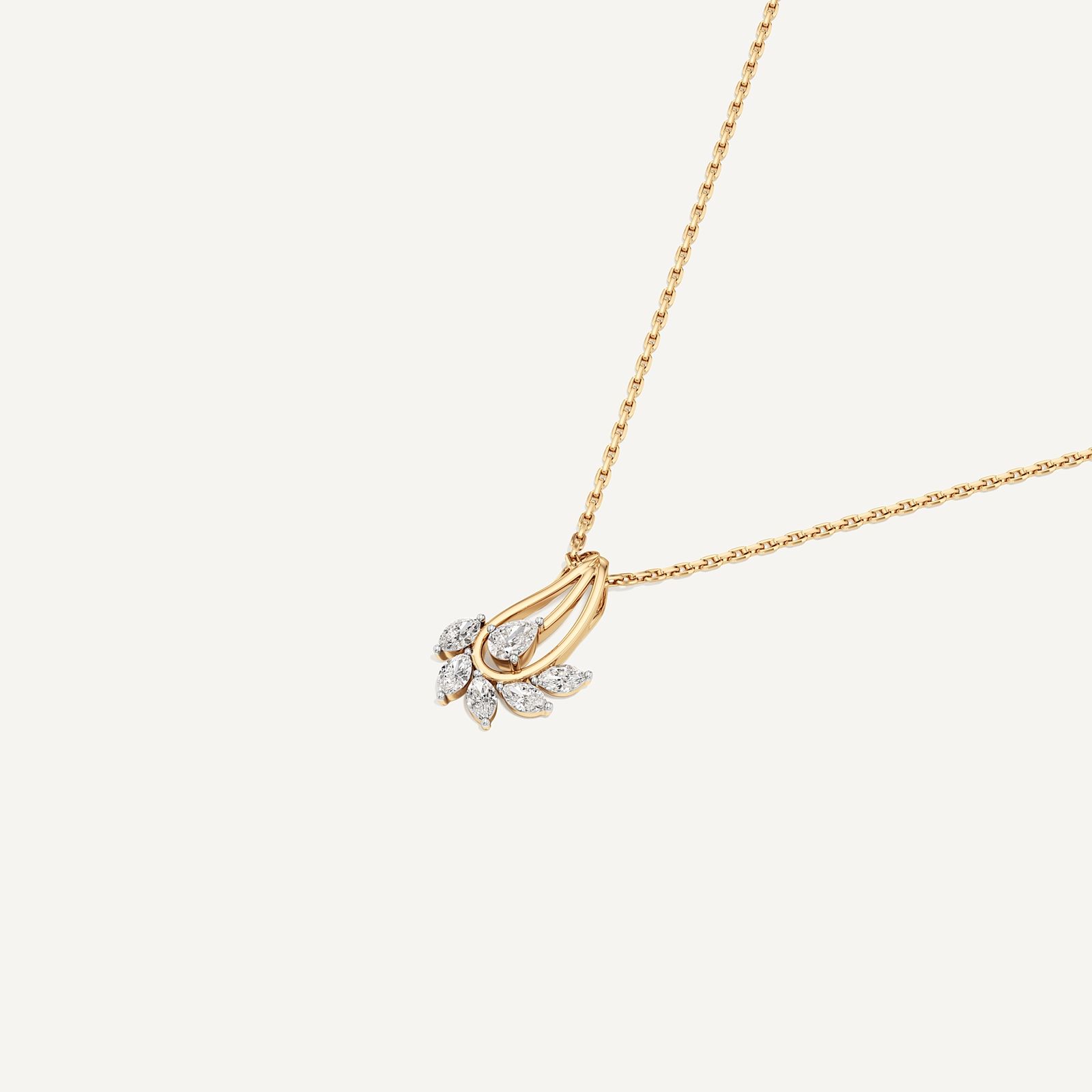Olive Leaf Marquise Diamond  