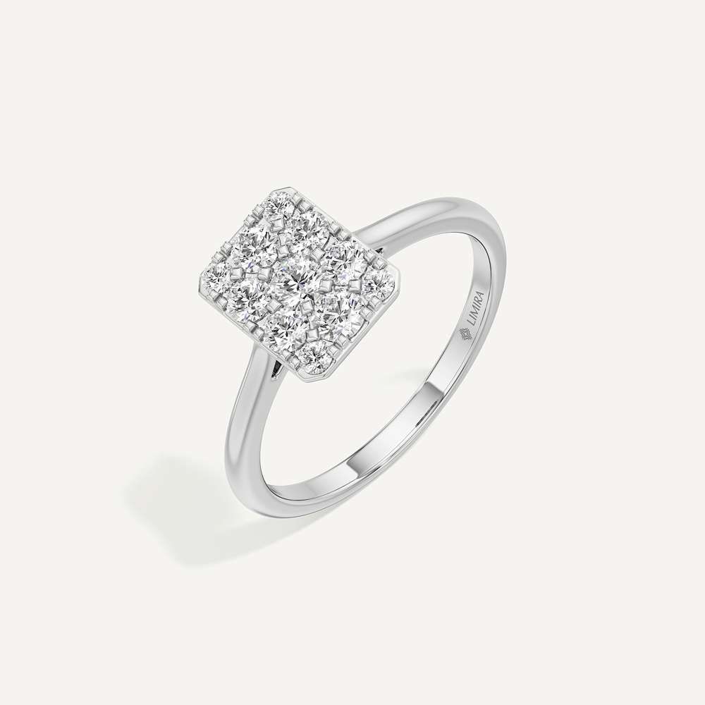Emerald Glory Diamond Ring