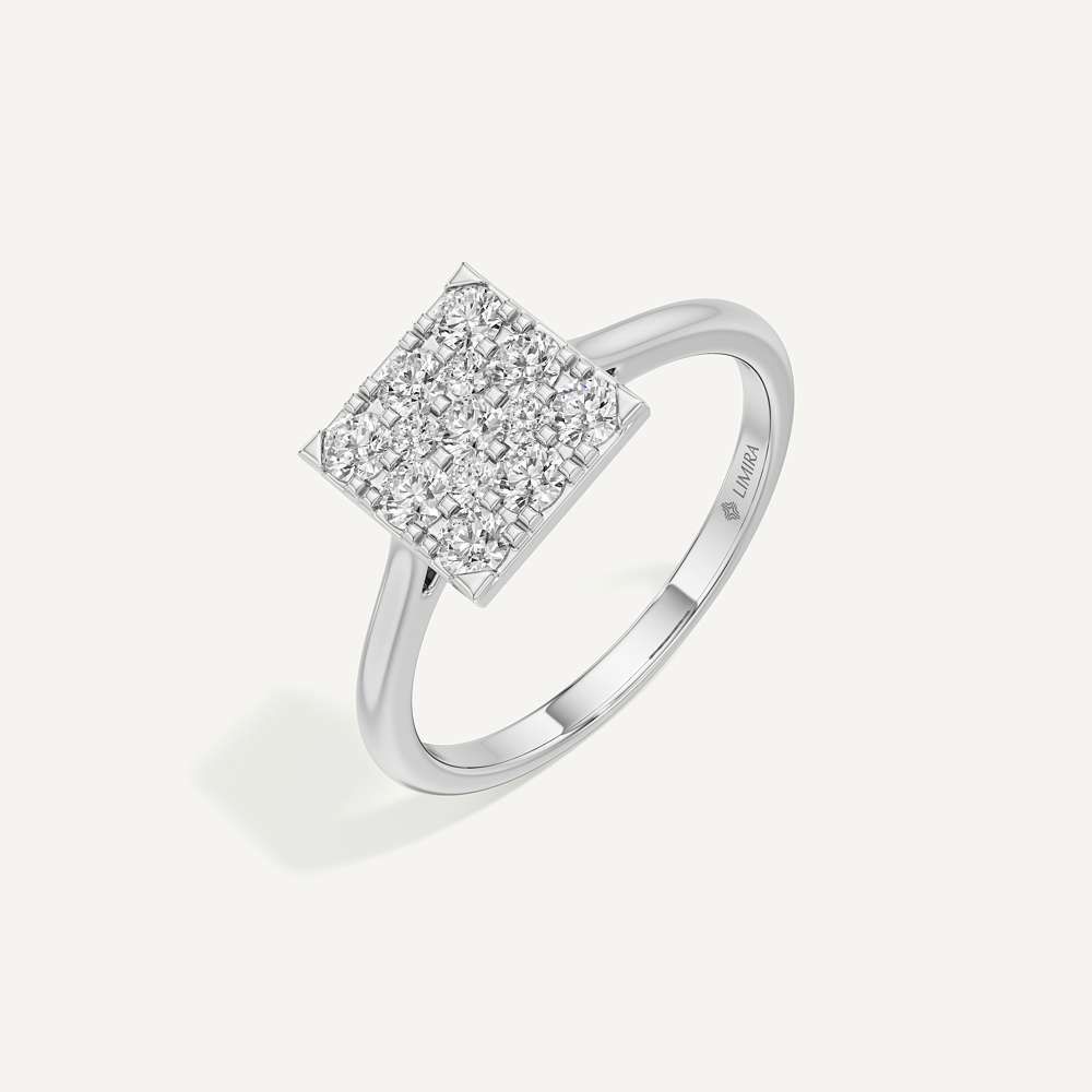 Breathtaking Princess Diamond Ring
