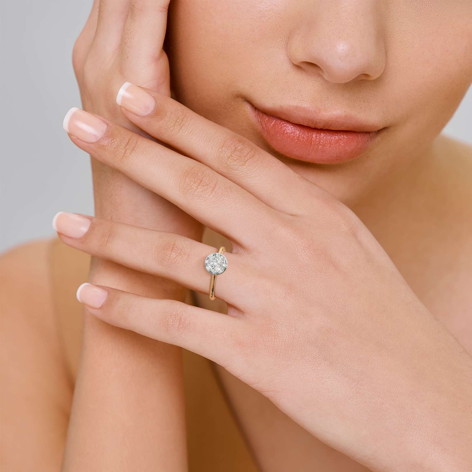 Whisper Round Diamond Ring