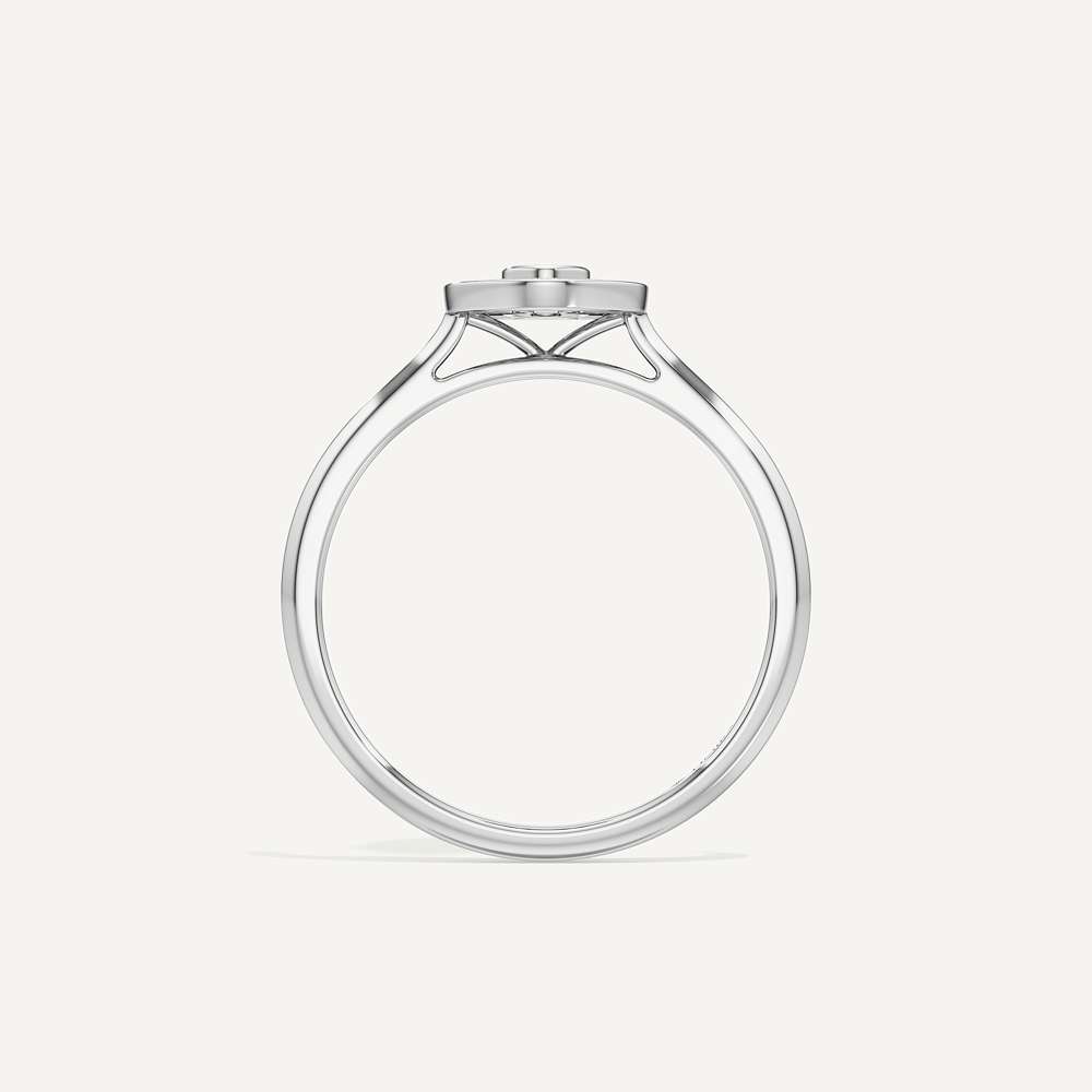 Majestic Oval Diamond Ring