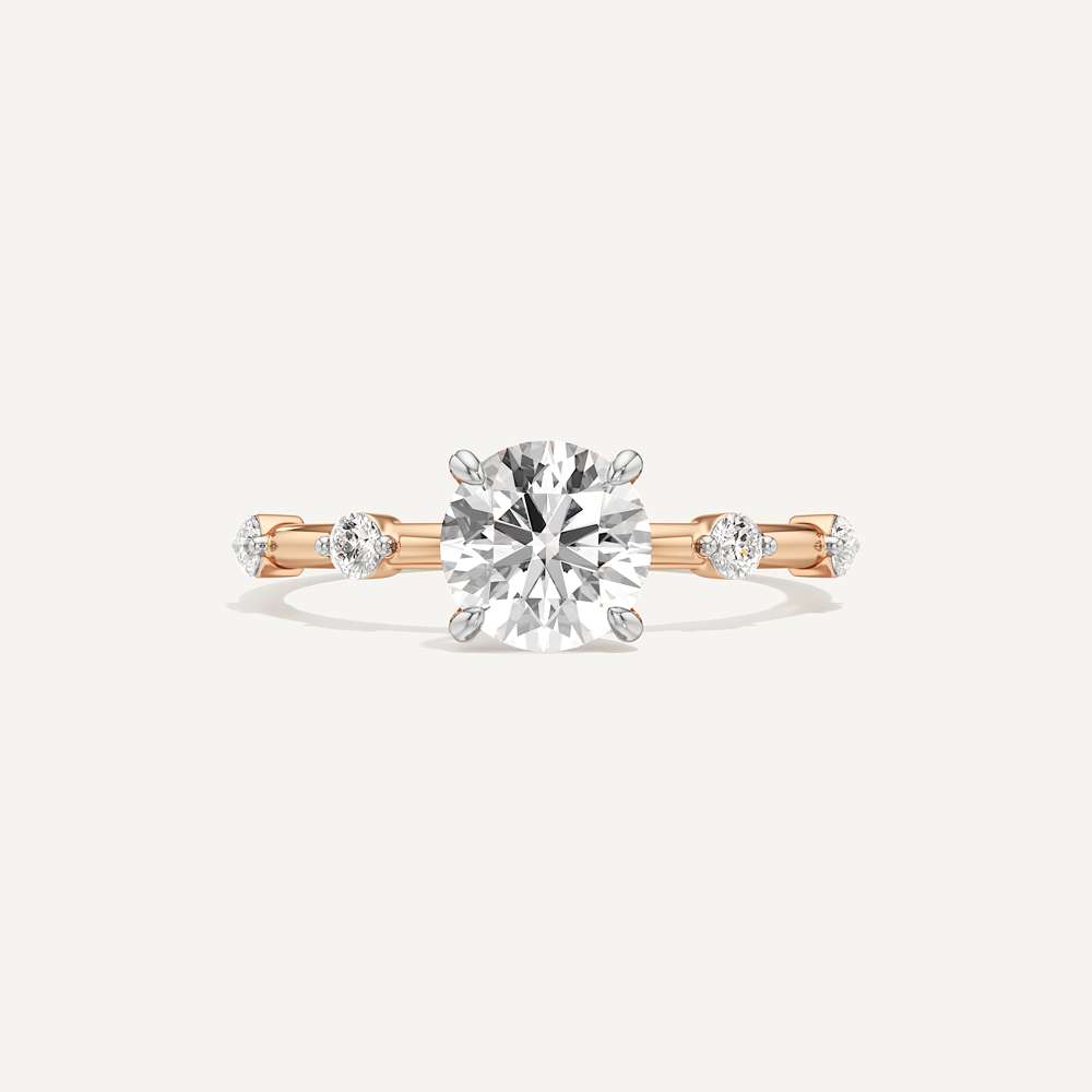 Viona Side Stone Solitaire Diamond