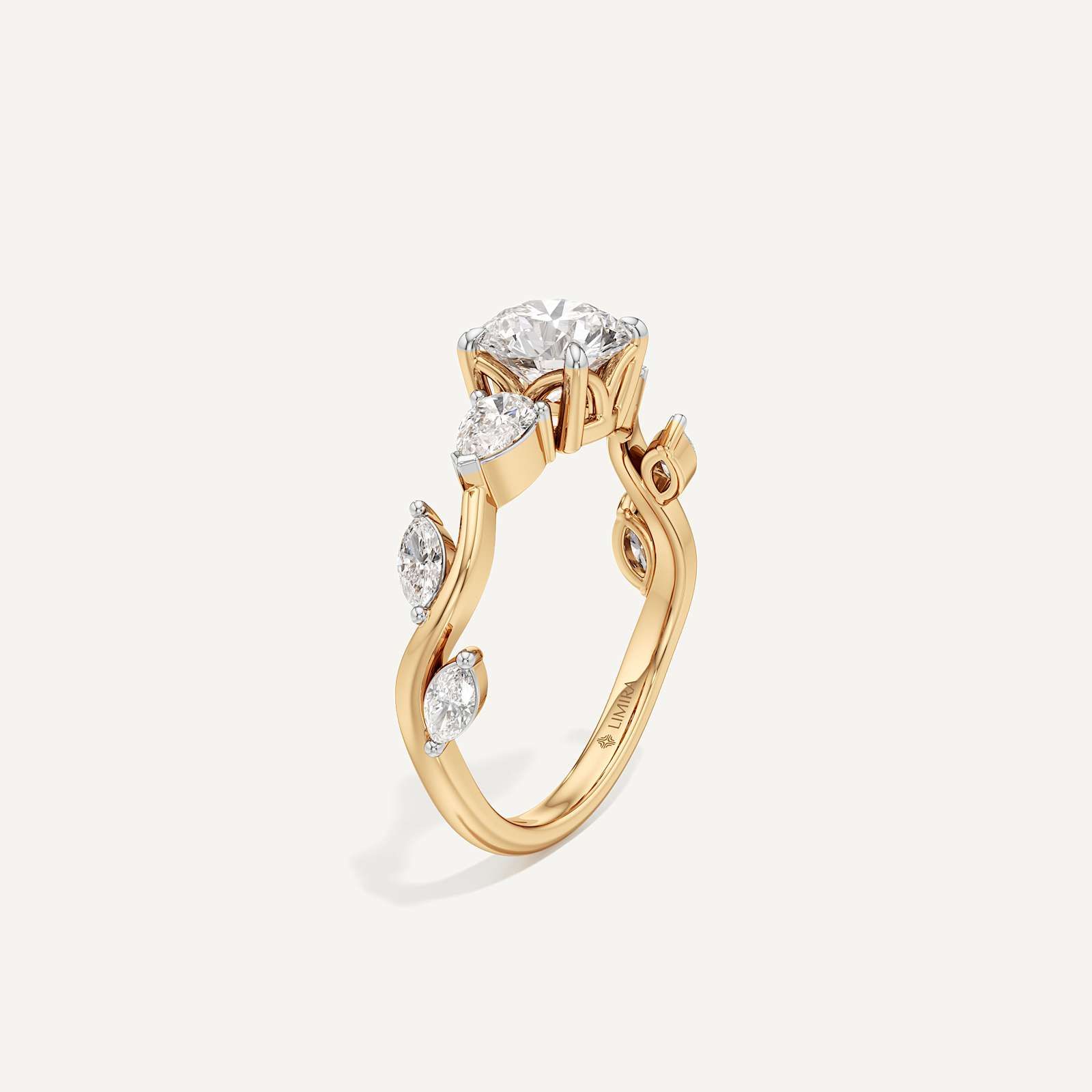 Five-Stone Round Diamond