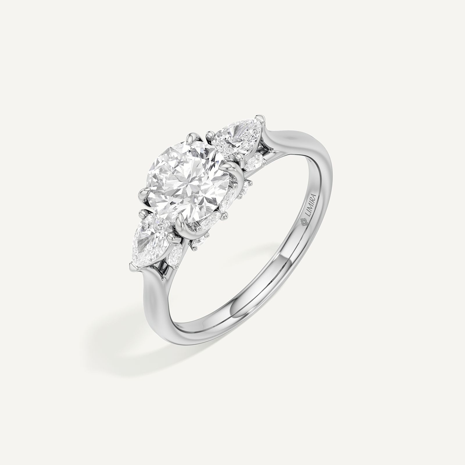 Triple Twist Diamond solitaire
