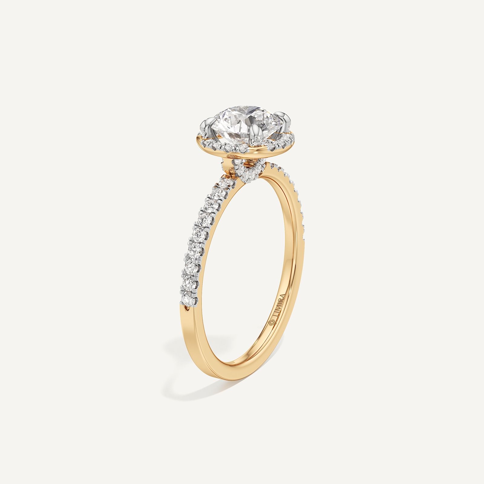 Brio Solitaire Round Diamond