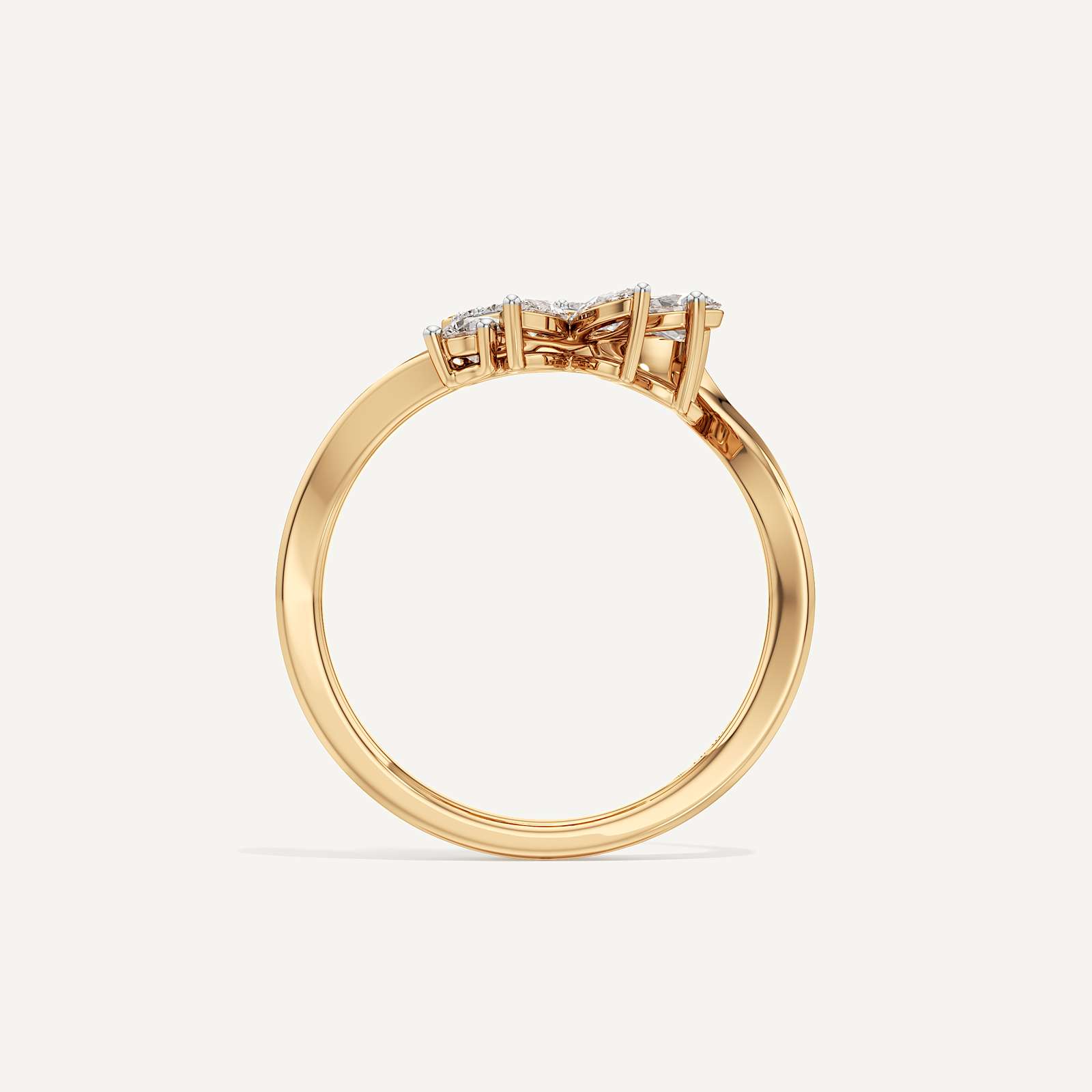 Buy Best|Truffle Cluster Lab Grown Diamond Ring|online