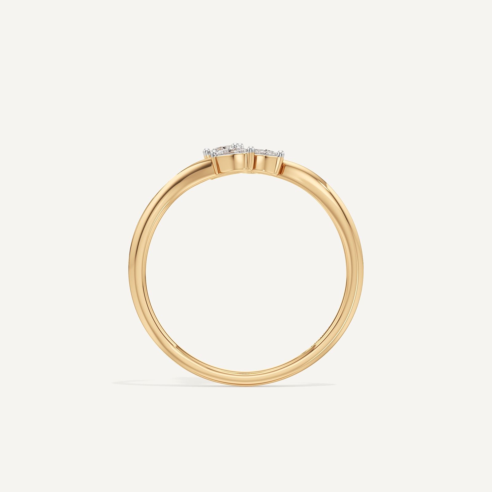 Tulip Basket Marquise & Pear Diamond