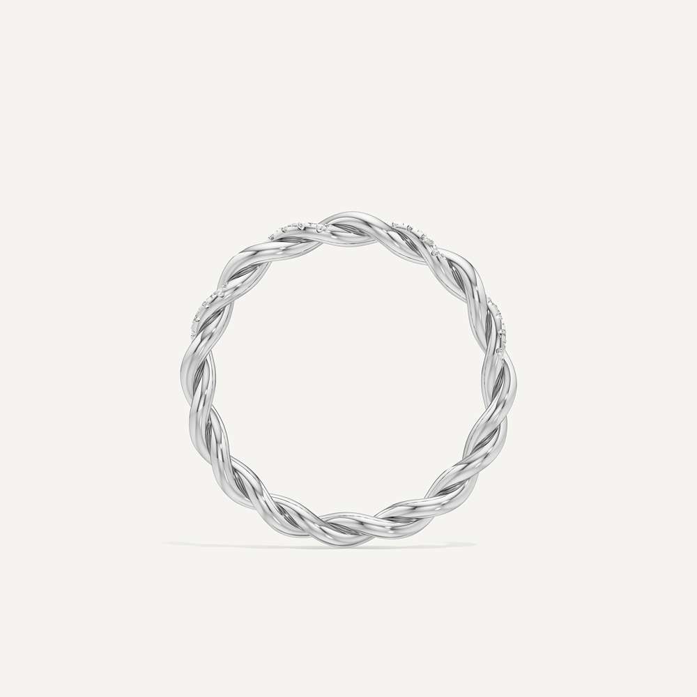 Ripple Wedding Band