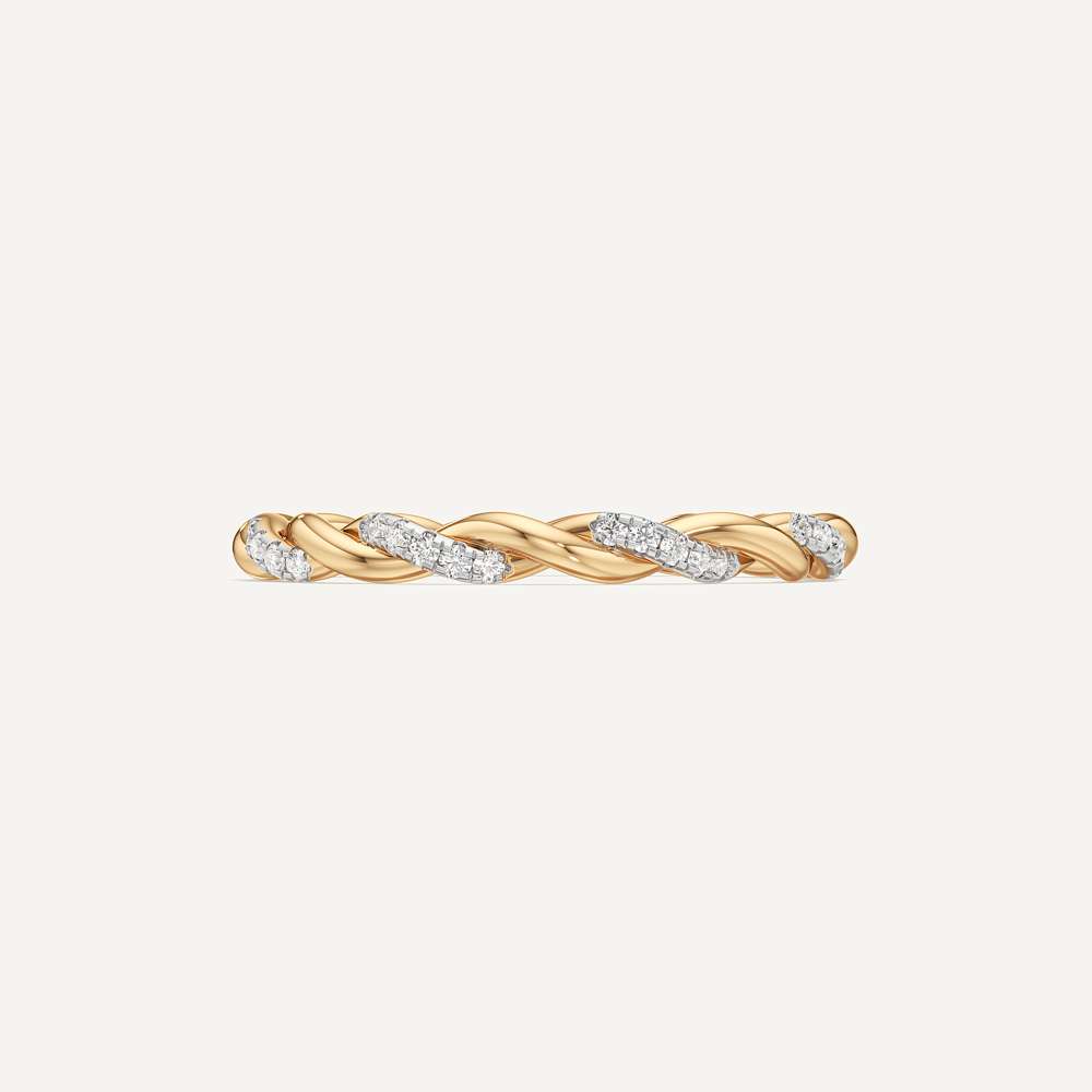 Ripple Wedding Band