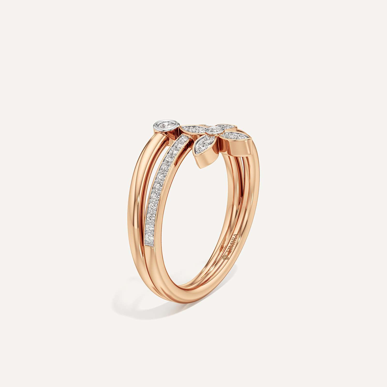 Flora Spark Round Diamond